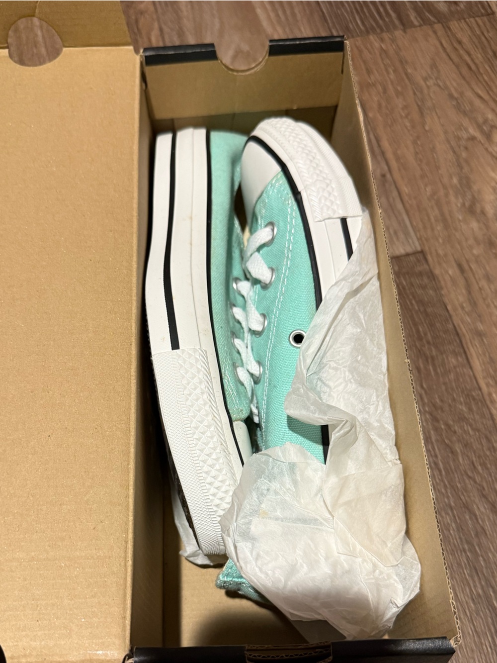 Classic Low-Top Women's Converse Sneakers in Aqua